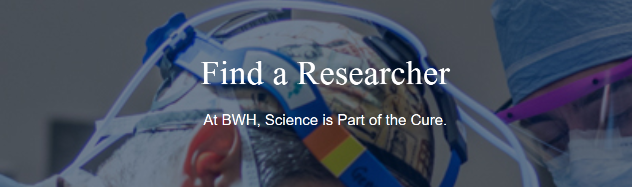 Find a Researcher